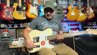 2024 Squier Affinity Telecaster Olympic White REVIEW AND DEMO fender [upl. by Okikuy]