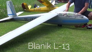 RC SAILPLANE TOWING BLANIK L13 Freundschaftsfliegen Wehrheim 2021 [upl. by Bush]