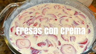 Fresas con Crema 🍓 [upl. by Hsirrap]