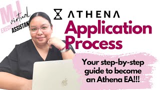 ATHENA Application Process and Tips 2022 [upl. by Jakie77]