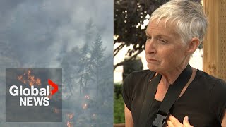 quotRacing against the firequot Calgary senior escapes Jasper wildfire while backpacking solo [upl. by Hpesoy]