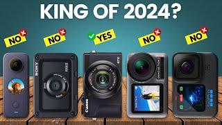 5 Best Vlogging Action Cameras 2024 [upl. by Lleksah]