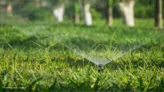 LAWN SPRINKLER  White Noise  Study Focus Relax Meditate Sleep [upl. by Anivol]