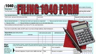 How To File 1040 Tax Return Form  Explain Very InDepth Tutorial Part 1 [upl. by Narik]