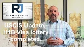 USCIS Update  The 2024 H1B Visa lottery is now complete [upl. by Englebert979]