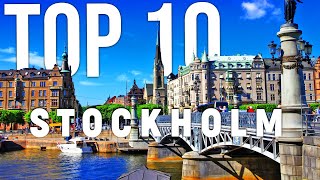 10 BEST Things To Do In Stockholm  Stockholm Travel Guide [upl. by Adyeren]