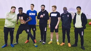 SIDEMEN TOTAL WIPEOUT FOOTBALL CHALLENGE Behind the Scenes [upl. by Ellehcsor]