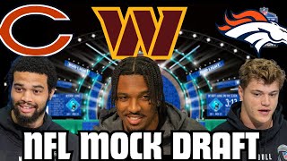 NFL Mock Draft 30 with trades [upl. by Eniruam715]