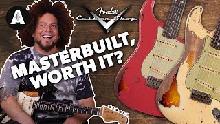 What Makes a Fender Strat Worth £8000  Fender Masterbuilt Guitars [upl. by Repsac]