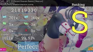 Osu  S3RL  MTC Different Heaven Remix Heavun [upl. by Dre]