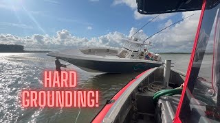 38’ Fountain  HARD AGROUND [upl. by Jaycee]