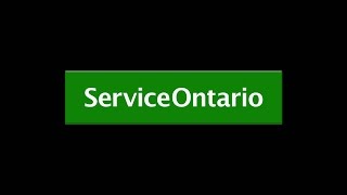 Service Ontario [upl. by Edny]