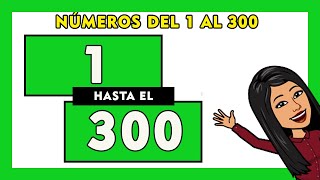 ✅Números del 1 al 300 en letras en español  Spanish Numbers 1  300 [upl. by Nalro]