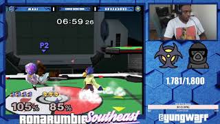 Rona Rumble Southeast 1  Magi Falco vs Savestate Link [upl. by Inaliak347]