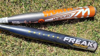 2019 Miken Freak Primo Maxload and the Worth Wicked XL Ryan Harvey Signature USSSA [upl. by Raknahs434]