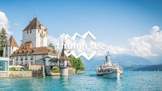 Discover the region around Lake Thun in the Summer  lakethun [upl. by Rickert248]