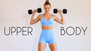 10 MIN FULL UPPER BODY Workout Toning amp Strength [upl. by Yendyc]