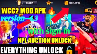 Wcc2 mod apk  wcc2 mod apk unlocked everything  wcc2 mod apk latest version [upl. by Larena]