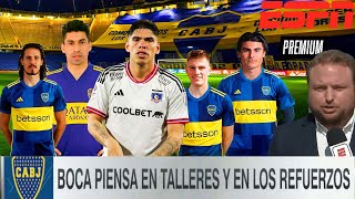 🚀Carlos PALACIOS ofrecido💙💛💙BOCA vs Talleres⚽RAMIREZ y Pol titulares🌎REFUERZOS⏳ [upl. by Enialedam]