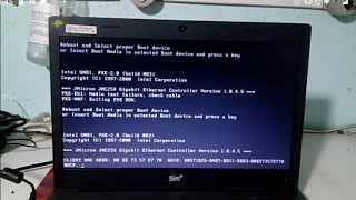 Reboot and select proper boot device NOTEBOOK RESOLVIDO [upl. by Rabush]