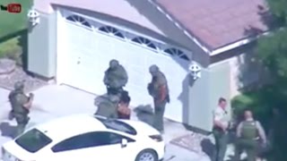 LIVE NEWS 2Officers Shot  Lancaster California  Suspect on the Loose  100516 [upl. by Harned]