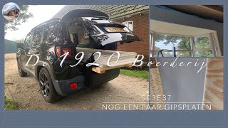 Project Boerderij S03E37  Nog een paar gipsplaten [upl. by Jablon851]