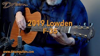 2019 Lowden F35 Macassar Ebony amp Sinker Redwood [upl. by Gnuoy]