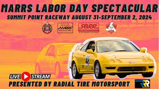 LIVE RACING  24 Labor Day MARRS Spectacular  Summit Point  Sunday [upl. by Egwan]