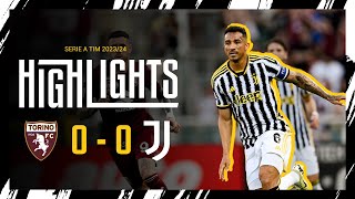 HIGHLIGHTS  TORINO 00 JUVENTUS  SERIE A  Matchday 32 [upl. by Sager]