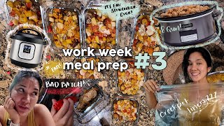 what I eat for my IBS and SIBO  work week meal prep 3 bad batch  but convenient crockpot liners [upl. by Brocky]