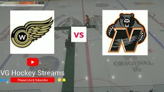 Weyburn Gold Wings at Prince Albert Northern Bears [upl. by Atram]