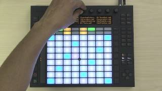 Ableton Push 1 Tutorial  Part 4 Tweaking and Mixing [upl. by Otha]