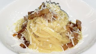 SPAGHETTI ALLA CARBONARA RICETTA ORIGINALE [upl. by Yrahk]