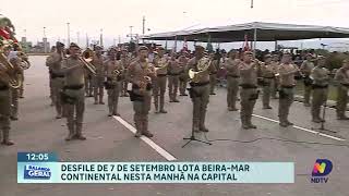 Florianópolis Desfile de 7 de Setembro acontece na BeiraMar Continental [upl. by Phineas623]