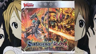 Opening My Cardfight Vanguard Silverdust Blaze Booster Box [upl. by Valdemar748]