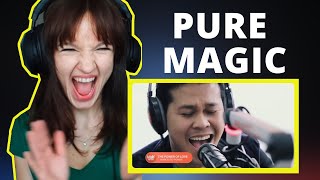 Fan Girls React to Marcelito Pomoy Power of Love [upl. by Uot]