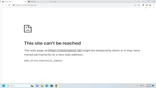 ERRHTTP2PROTOCOLERROR on Google Chrome Fixed [upl. by Nedda]
