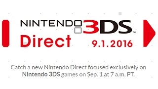 Nintendo 3DS Direct  Announcements amp LIVE Reactions With Abdallah 09012016 [upl. by Sigismondo211]