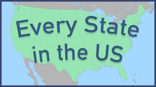 Every State in the US [upl. by Namad]