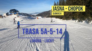 Jasna  Chopok  trasa turystyczna 5a514  ze stacji Lukova do stacji Lucky  Słowacja 2020  4K [upl. by Lachlan]