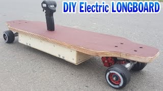 Tutorial  How to make a Electric LONGBOARD [upl. by Lewes635]