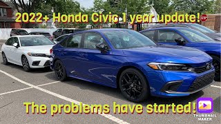 2022 Honda Civic common problems [upl. by Ermey494]