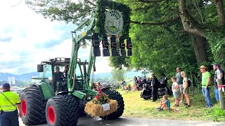 Heimreise vom 5 Internationales FENDT Treffen in 9203 Niederwil Schweiz 04082024 [upl. by Ssac857]