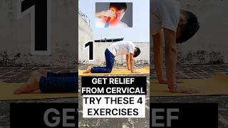 Get relief from cervical cervical cervicalspine cervicalpain therapy yoga [upl. by Clair]