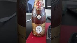 Louis Roederer Cristal champagne history 1975 vintage and prices for 1996 2002 and 2008 [upl. by Liddie]