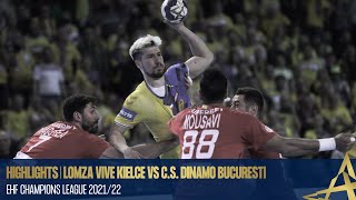 HIGHLIGHTS  Lomza Vive Kielce vs CS Dinamo Bucuresti  Round 14  EHF Champions League 202122 [upl. by Arol364]