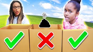 Ne PAS SAUTER dans la MAUVAISE BOITE 💩 ⚠️ EXTREME CHALLENGE  VERITY veux gagner des Robux [upl. by Dlanod375]