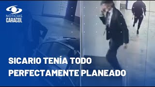 A sangre fría y con silenciador así mataron a Hernán Roberto Franco cerca al Parque de la 93 [upl. by Abbi]