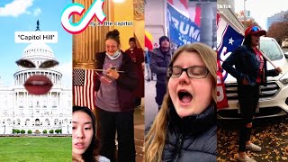 Capitol Building Protest  TIKTOK COMPILATION [upl. by Rafter498]