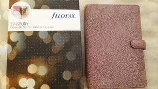 Unboxing My Finsbury Filofax [upl. by Emile]